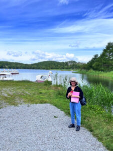 長野県の女神湖で撮影した写真です